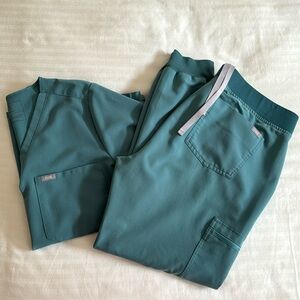 Figs Scrub Set - L - Hydrogreen